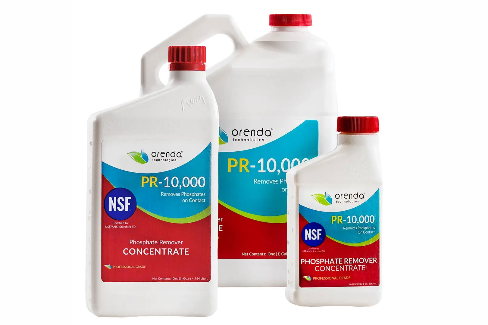 Orenda Pr-10000 bottles of different size